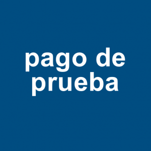 Pago de prueba